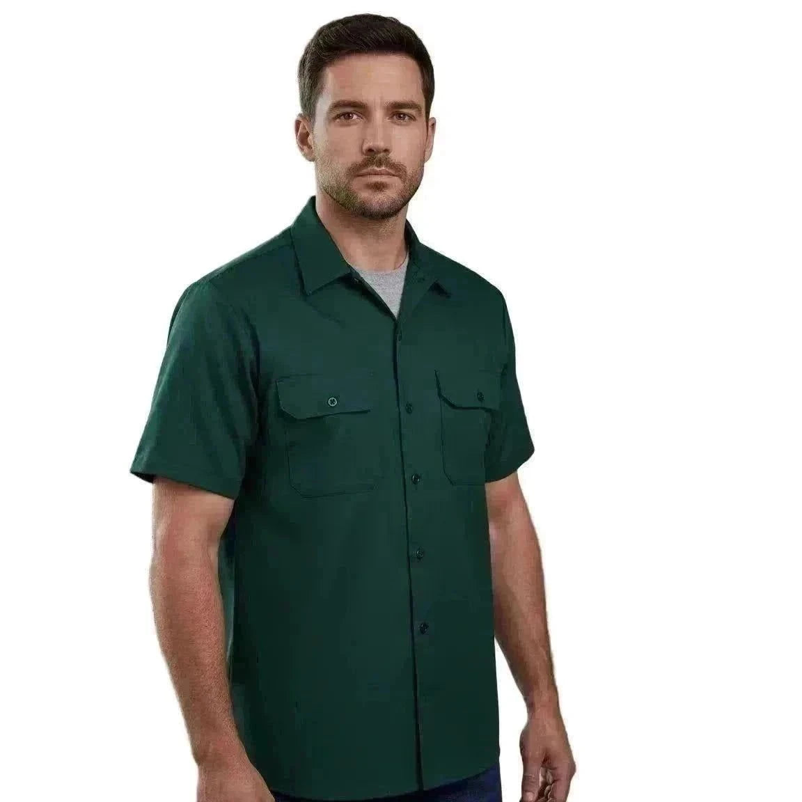 Camisa Dickies 2574 Manga Corta Durable Resistente Uso Rudo - Garufa Jeans
