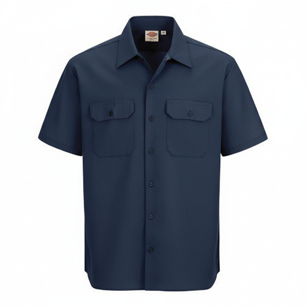 Camisa Dickies 2574 Manga Corta Durable Resistente Uso Rudo - Garufa Jeans