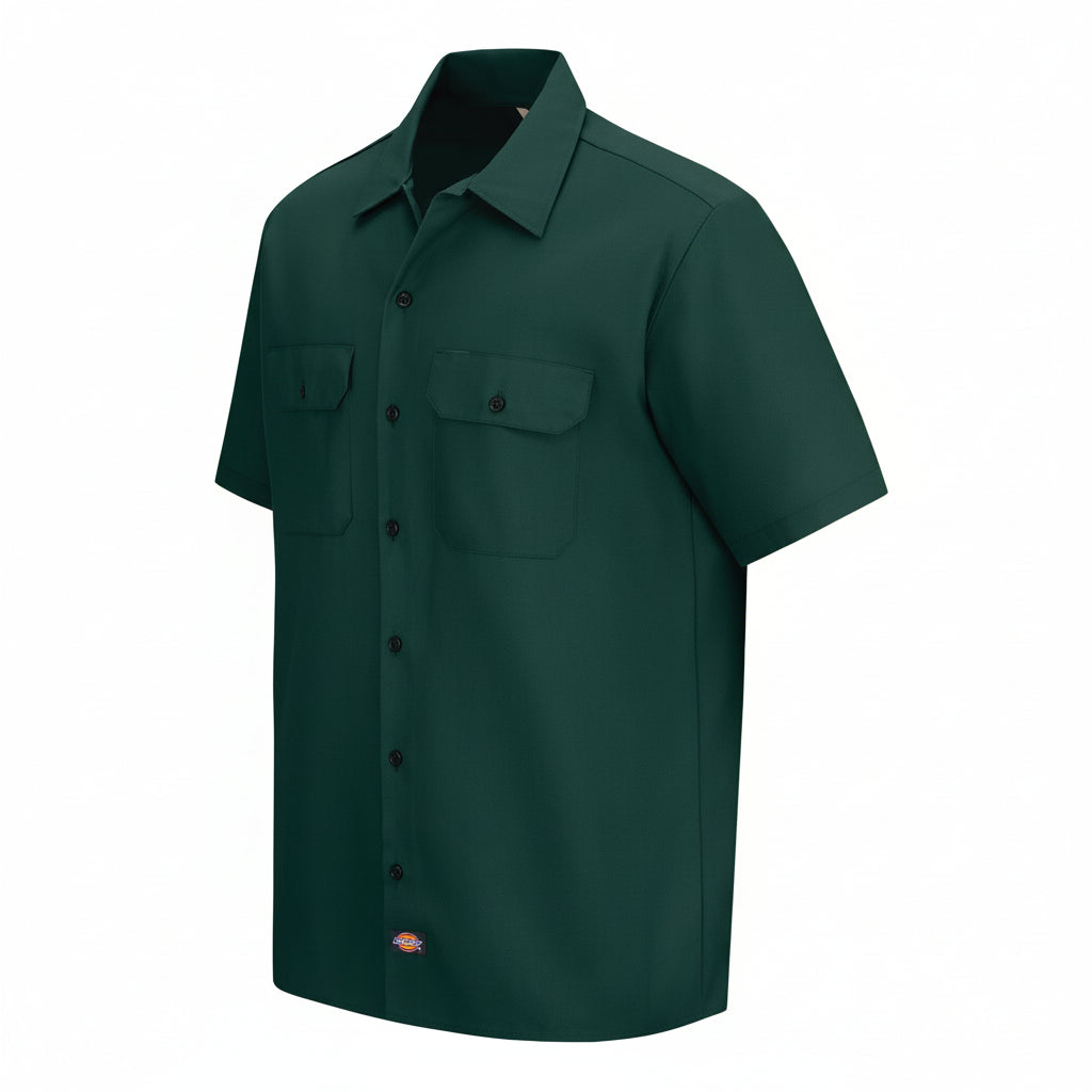 Camisa Dickies 2574 Manga Corta Durable Resistente Uso Rudo - Garufa Jeans