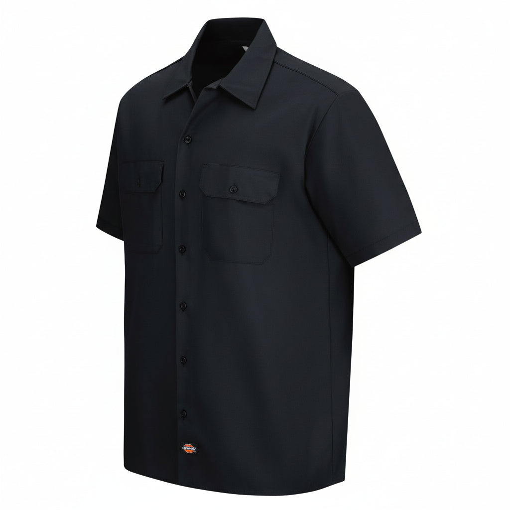 Camisa Dickies 2574 Manga Corta Durable Resistente Uso Rudo - Garufa Jeans