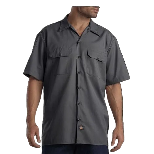 Camisa Dickies 2574 Manga Corta Durable Uso Rudo Talla Extra - Garufa Jeans
