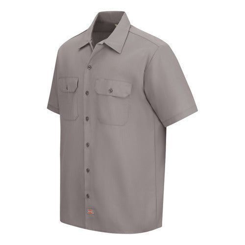 Camisa Dickies 2574 Manga Corta Durable Uso Rudo Talla Extra - Garufa Jeans