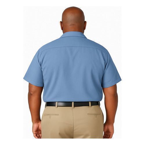 Camisa Dickies 2574 Manga Corta Durable Uso Rudo Talla Extra - Garufa Jeans