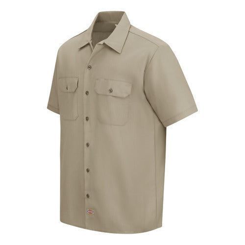 Camisa Dickies 2574 Manga Corta Durable Uso Rudo Talla Extra - Garufa Jeans