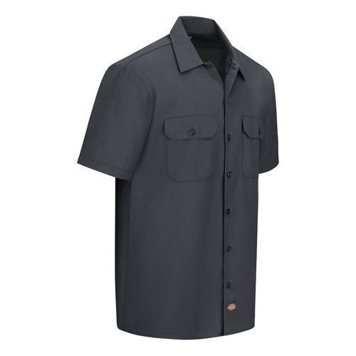 Camisa Dickies 2574 Manga Corta Durable Uso Rudo Talla Extra - Garufa Jeans