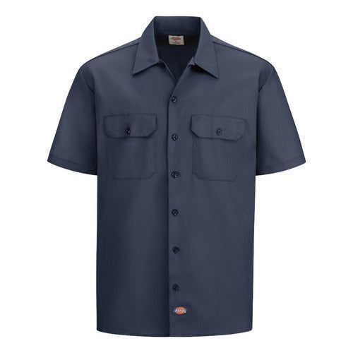 Camisa Dickies 2574 Manga Corta Durable Uso Rudo Talla Extra - Garufa Jeans
