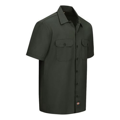 Camisa Dickies 2574 Manga Corta Durable Uso Rudo Talla Extra - Garufa Jeans