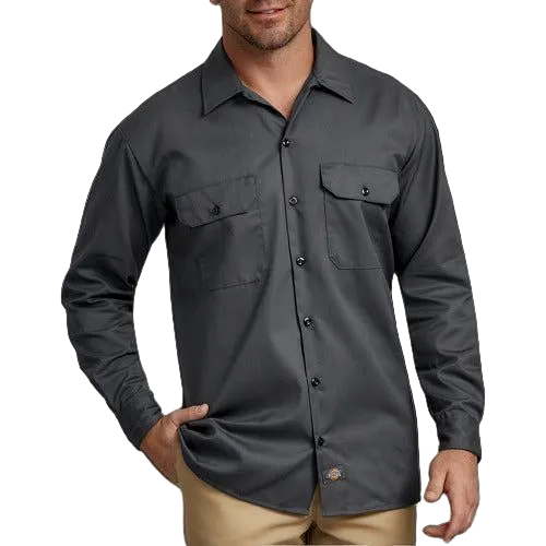 Camisa Dickies 5574 Manga Larga Durable Resistente Uso Rudo - Garufa Jeans