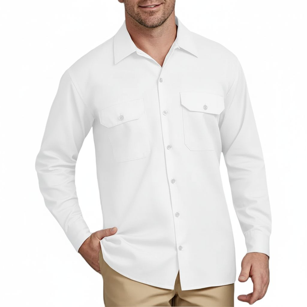 Camisa Dickies 5574 Manga Larga Durable Resistente Uso Rudo - Garufa Jeans