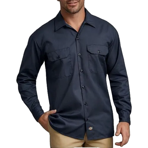 Camisa Dickies 5574 Manga Larga Durable Resistente Uso Rudo - Garufa Jeans