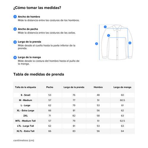 Camisa Dickies 5574 Manga Larga Durable Resistente Uso Rudo - Garufa Jeans