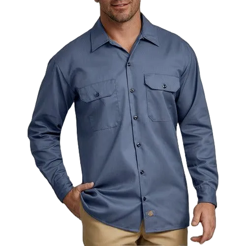 Camisa Dickies 5574 Manga Larga Durable Resistente Uso Rudo - Garufa Jeans
