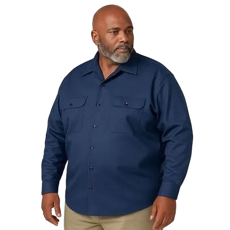 Camisa Dickies 5574 Manga Larga Durable Uso Rudo Talla Extra - Garufa Jeans