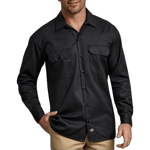 Camisa Dickies 5574 Manga Larga Durable Uso Rudo Talla Extra - Garufa Jeans