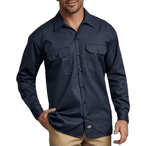 Camisa Dickies 5574 Manga Larga Durable Uso Rudo Talla Extra - Garufa Jeans