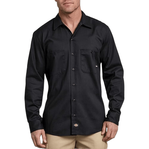 Camisa Dickies L307 Manga Larga 100% Algodón Durable - Garufa Jeans