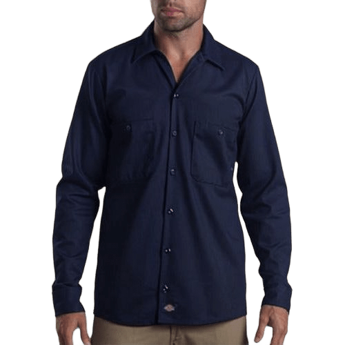 Camisa Dickies L307 Manga Larga 100% Algodón Durable - Garufa Jeans