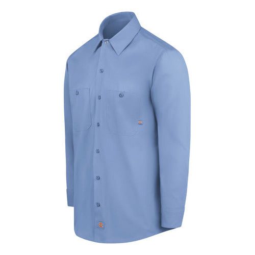 Camisa Dickies L535 Manga Larga Ligera Durable Resistente #mlpos_27 | Color: LW - Azul claro #color_lw_-_azul_claro #sku_l535lwrg2xl #sku_l535lwrgl #sku_l535lwrgm #sku_l535lwrgs #sku_l535lwrgxl