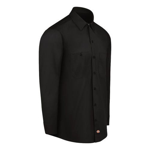 Camisa Dickies L535 Manga Larga Ligera Durable Resistente #mlpos_40 | Color: BK - Negra #color_bk_-_negra #sku_l535bkrg2xl #sku_l535bkrgl #sku_l535bkrgm #sku_l535bkrgs #sku_l535bkrgxl