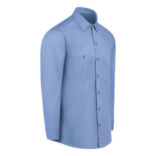 Camisa Dickies L535 Manga Larga Ligera Durable Resistente #mlpos_26 | Color: LW - Azul claro #color_lw_-_azul_claro #sku_l535lwrg2xl #sku_l535lwrgl #sku_l535lwrgm #sku_l535lwrgs #sku_l535lwrgxl