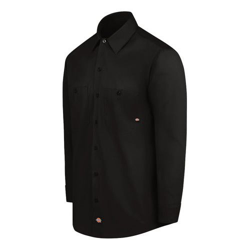 Camisa Dickies L535 Manga Larga Ligera Durable Resistente #mlpos_41 | Color: BK - Negra #color_bk_-_negra #sku_l535bkrg2xl #sku_l535bkrgl #sku_l535bkrgm #sku_l535bkrgs #sku_l535bkrgxl