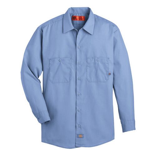 Camisa Dickies L535 Manga Larga Ligera Durable Resistente #mlpos_29 | Color: LW - Azul claro #color_lw_-_azul_claro #sku_l535lwrg2xl #sku_l535lwrgl #sku_l535lwrgm #sku_l535lwrgs #sku_l535lwrgxl