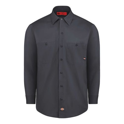 Camisa Dickies L535 Manga Larga Ligera Durable Resistente #mlpos_4 | Color: CH - Charcoal #color_ch_-_charcoal #sku_l535chrg2xl #sku_l535chrgl #sku_l535chrgm #sku_l535chrgs #sku_l535chrgxl #sku_l535chtll #sku_l535chtlm #sku_l535chtlxl