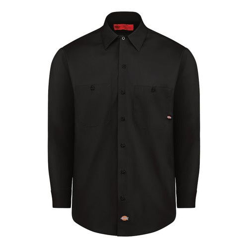 Camisa Dickies L535 Manga Larga Ligera Durable Resistente #mlpos_39 | Color: BK - Negra #color_bk_-_negra #sku_l535bkrg2xl #sku_l535bkrgl #sku_l535bkrgm #sku_l535bkrgs #sku_l535bkrgxl