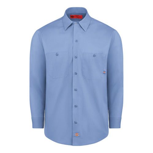 Camisa Dickies L535 Manga Larga Ligera Durable Resistente #mlpos_25 | Color: LW - Azul claro #color_lw_-_azul_claro #sku_l535lwrg2xl #sku_l535lwrgl #sku_l535lwrgm #sku_l535lwrgs #sku_l535lwrgxl