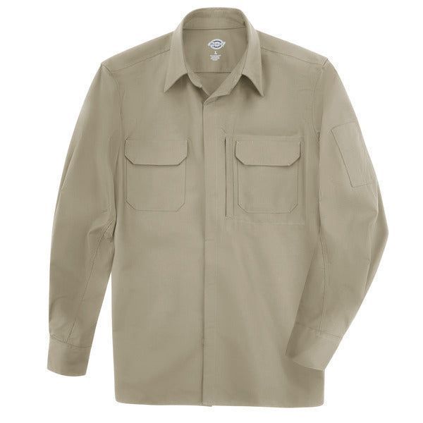 Camisa Dickies Ll94 Táctica Ripstop Manga Larga Resistente - Garufa Jeans