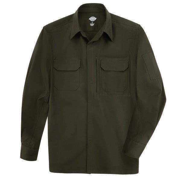 Camisa Dickies Ll94 Táctica Ripstop Manga Larga Resistente - Garufa Jeans
