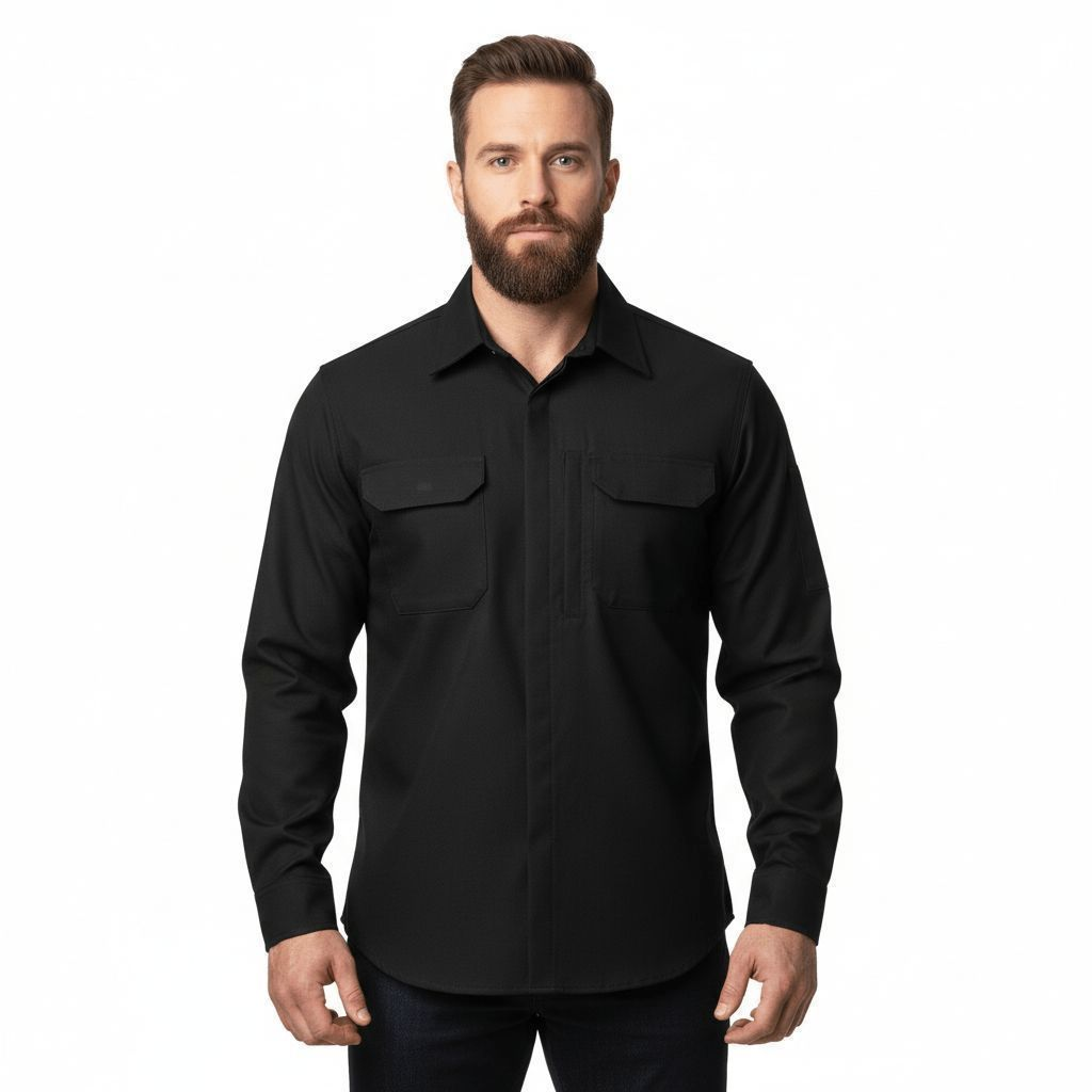 Camisa Dickies Ll94 Táctica Ripstop Manga Larga Resistente - Garufa Jeans