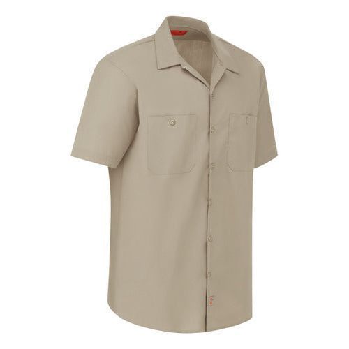 Camisa Dickies S535 Manga Corta Ligera Durable Resistente #mlpos_4 | Color: DS - Khaki #color_ds_-_khaki #sku_s535dsrg2xl #sku_s535dsrgl #sku_s535dsrgm #sku_s535dsrgs #sku_s535dsrgxl