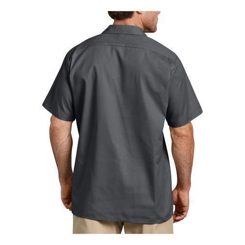 Camisa Dickies S535 Manga Corta Ligera Durable Resistente #mlpos_16 | Color: CH - Gris Oxford #color_ch_-_gris_oxford #sku_s535chrg2xl #sku_s535chrgl #sku_s535chrgm #sku_s535chrgs #sku_s535chrgxl