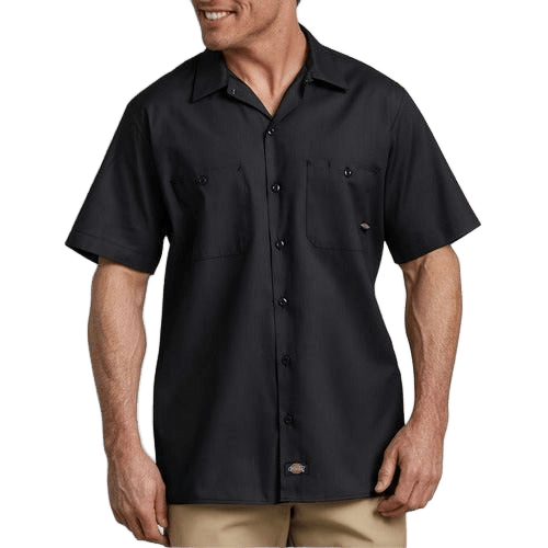 Camisa Dickies S535 Manga Corta Ligera Durable Resistente - Garufa Jeans