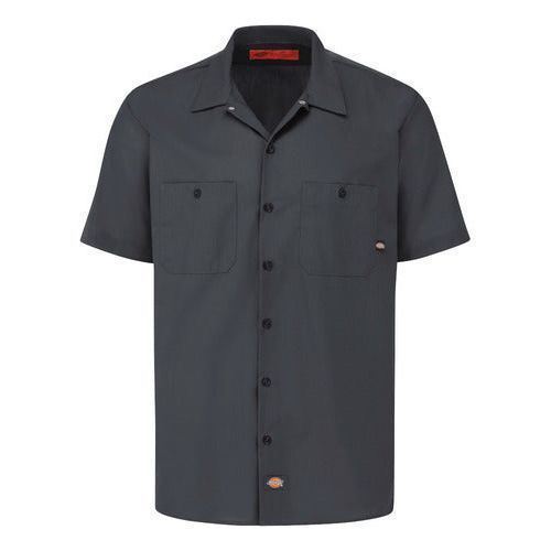 Camisa Dickies S535 Manga Corta Ligera Durable Resistente #mlpos_17 | Color: CH - Gris Oxford #color_ch_-_gris_oxford #sku_s535chrg2xl #sku_s535chrgl #sku_s535chrgm #sku_s535chrgs #sku_s535chrgxl