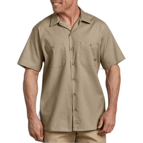 Camisa Dickies S535 Manga Corta Ligera Durable Resistente - Garufa Jeans