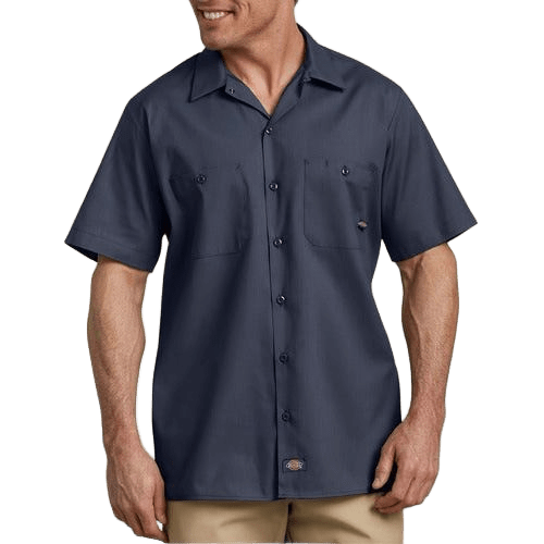 Camisa Dickies S535 Manga Corta Ligera Durable Resistente - Garufa Jeans