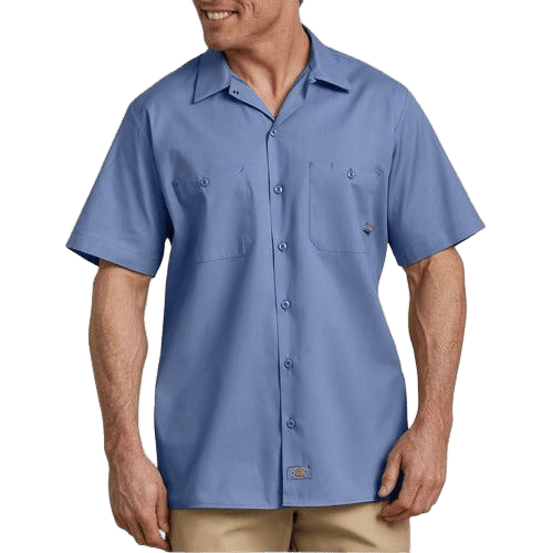 Camisa Dickies S535 Manga Corta Ligera Durable Resistente - Garufa Jeans