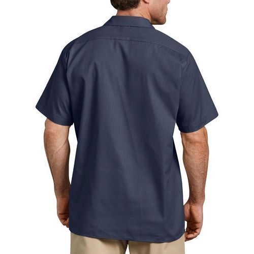 Camisa Dickies S535 Manga Corta Ligera Durable Resistente #mlpos_9 | Color: NV - Azul marino #color_nv_-_azul_marino #sku_s535nvrg2xl #sku_s535nvrgl #sku_s535nvrgm #sku_s535nvrgs #sku_s535nvrgxl