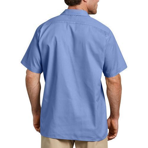 Camisa Dickies S535 Manga Corta Ligera Durable Resistente #mlpos_30 | Color: LW - Azul cielo #color_lw_-_azul_cielo #sku_s535lwrg2xl #sku_s535lwrgl #sku_s535lwrgm #sku_s535lwrgs #sku_s535lwrgxl