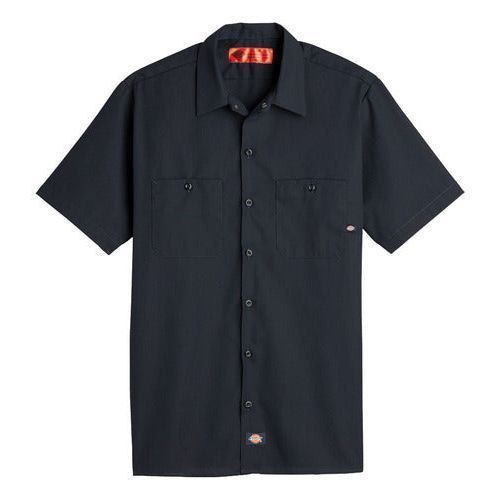 Camisa Dickies S535 Manga Corta Ligera Durable Resistente #mlpos_28 | Color: BK - Negra #color_bk_-_negra #sku_s535bkrg2xl #sku_s535bkrgl #sku_s535bkrgm #sku_s535bkrgs #sku_s535bkrgxl