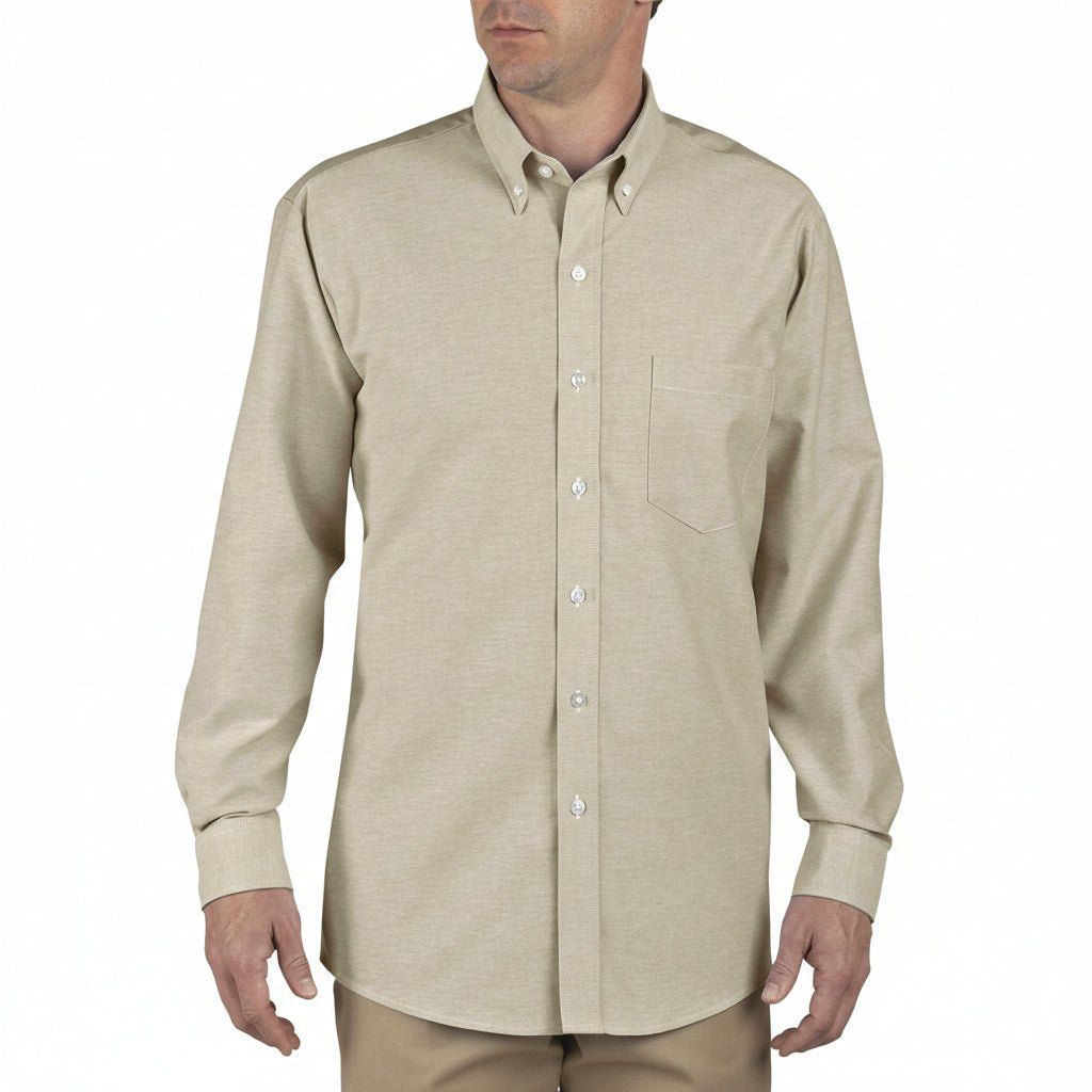 Camisa Dickies Sss36 Manga Larga Tipo Oxford Casual Trabajo - Garufa Jeans