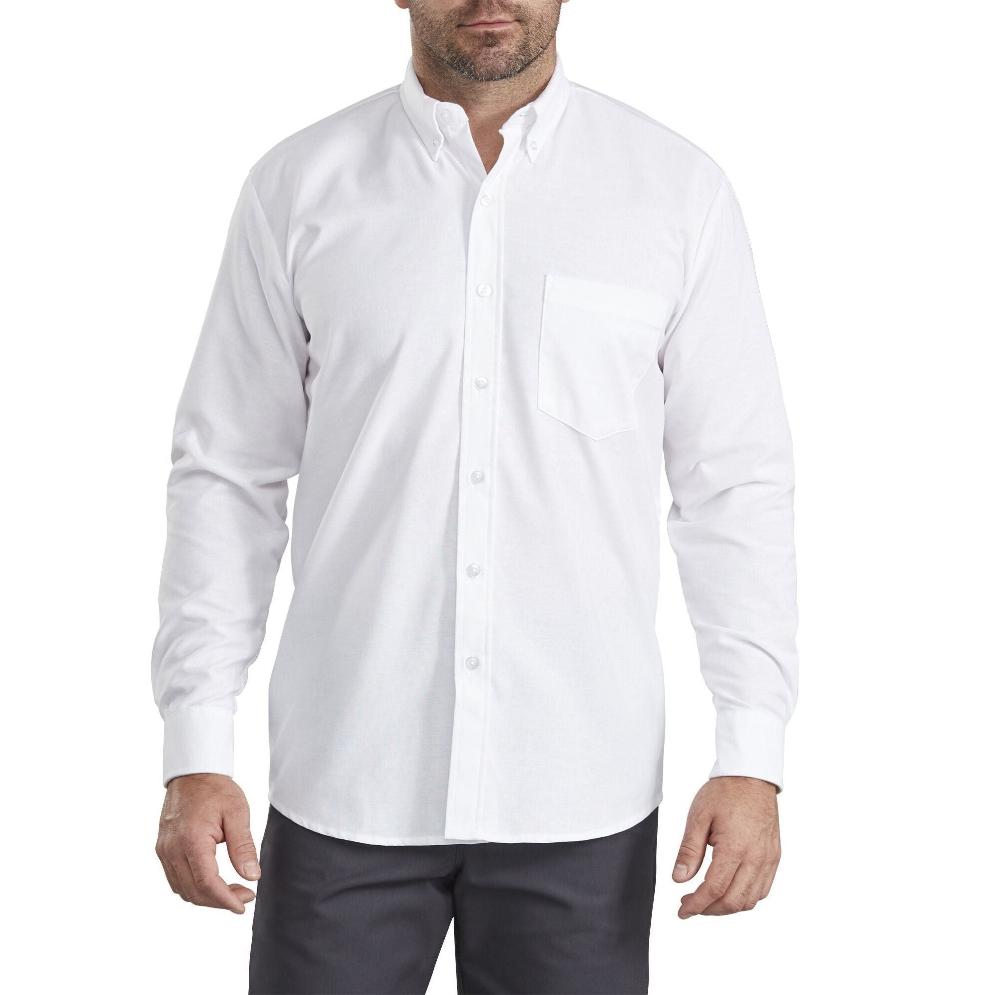Camisa Dickies Sss36 Manga Larga Tipo Oxford Casual Trabajo - Garufa Jeans