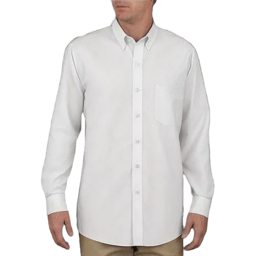 Camisa Dickies Sss36 Manga Larga Tipo Oxford Tallas Extras - Garufa Jeans