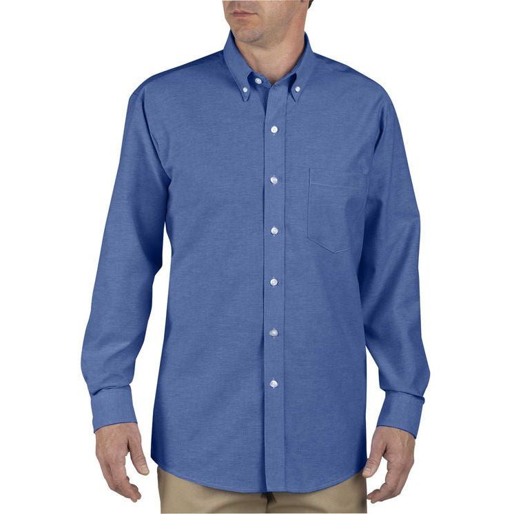 Camisa Dickies Sss36 Manga Larga Tipo Oxford Tallas Extras - Garufa Jeans