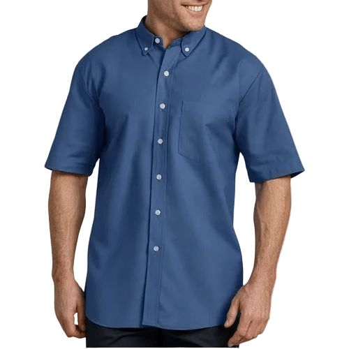 Camisa Dickies Sss46 Manga Corta Tipo Oxford Durable - Garufa Jeans
