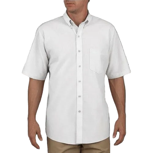 Camisa Dickies Sss46 Manga Corta Tipo Oxford Durable - Garufa Jeans