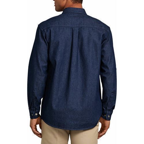 Camisa Dickies Wl30 Mezclilla Manga Larga Durable Resistente - Garufa Jeans