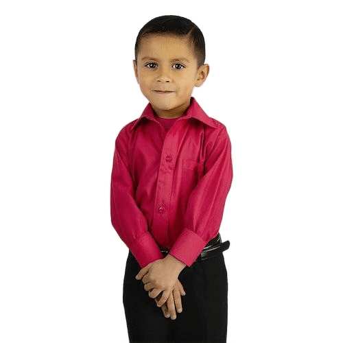 Camisa Infantil Juvenil Salida Escolar Rosa Fiusha 2 A 16 - Garufa Jeans